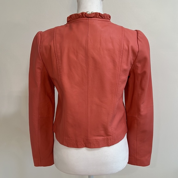 Rebecca Taylor leather jacket - Picture 3 of 16